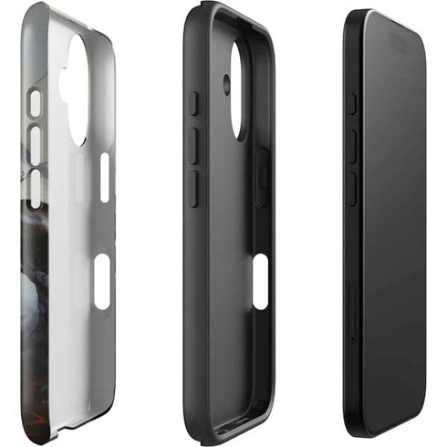 Death Dealer on Horseback by Frazetta iPhone 16 Plus Impact Case